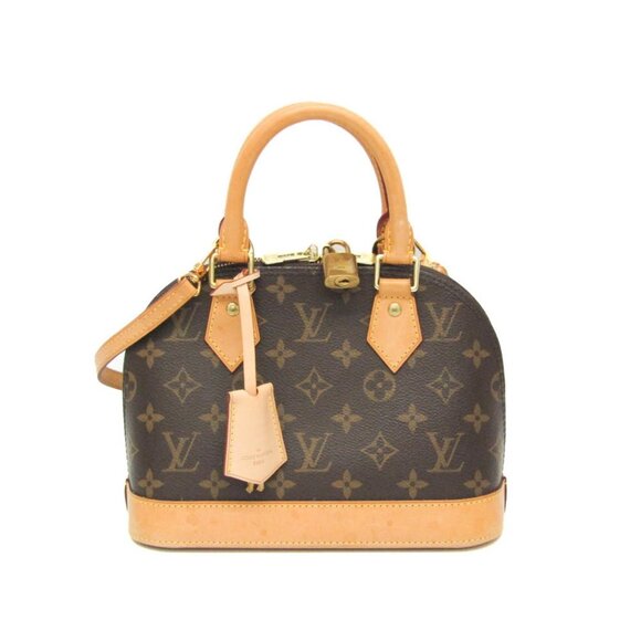 LOUIS VUITTON Brown Monogram Alma Shoulder Bag - Picture 1 of 13